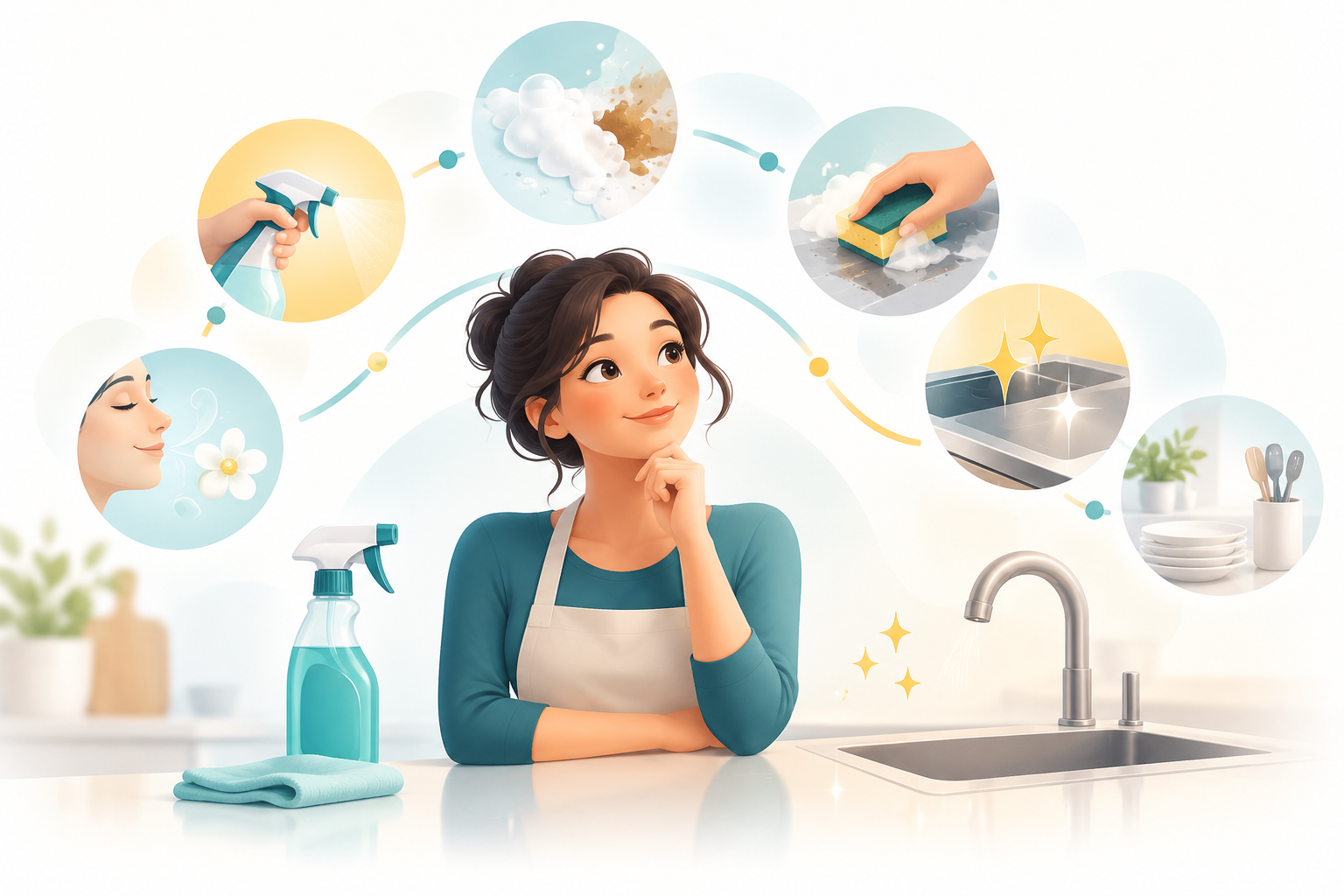 Changing Priorities in Kitchen Cleaning
